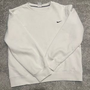 White Nike Crewneck